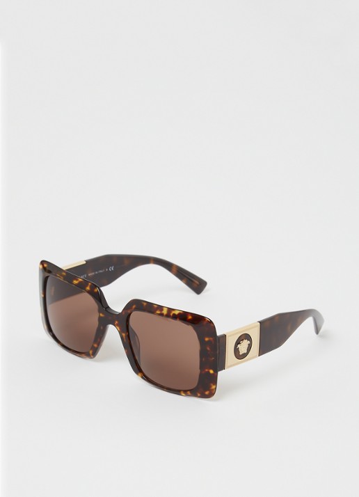 Versace Butterfly zonnebril VE4405 - voorkant 2 donkerbruin