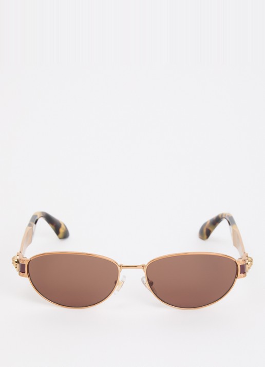 Versace Cat Eye zonnebril VE2304 - detail goud