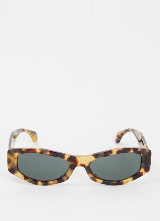 Versace Cat Eye zonnebril VE4487 - detail bruin