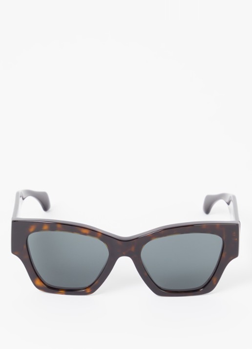 Versace Cat Eye zonnebril VE4492U - detail donkerbruin