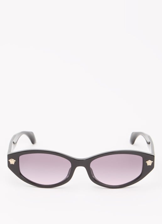 Versace Cat eye zonnebril VE4512D - detail zwart
