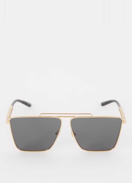 Versace Piloten zonnebril VE2266 - voorkant 4 goud