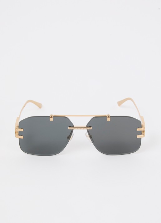 Versace Piloten zonnebril VE2275  - detail 3 goud