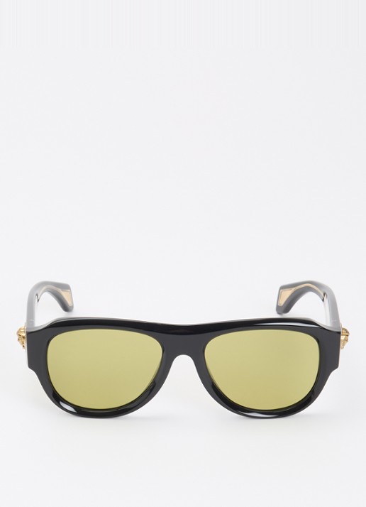 Versace Piloten zonnebril VE4518U - detail zwart