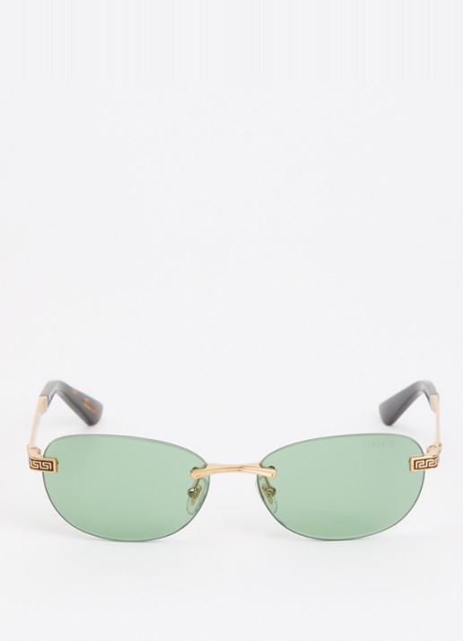Versace Retro zonnebril VE2307 - detail goud