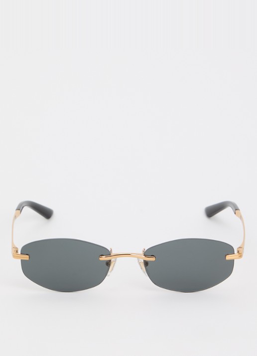 Versace Retro zonnebril VE2308D - detail goud