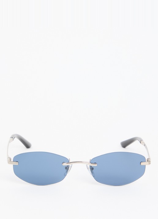 Versace Retro zonnebril VE2308D - detail zilver