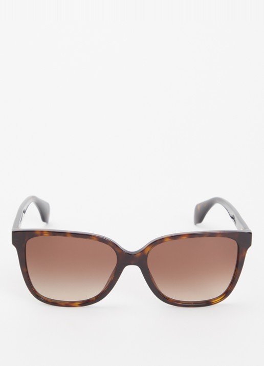 Versace Wayfarer zonnebril VE4523 - detail donkerbruin