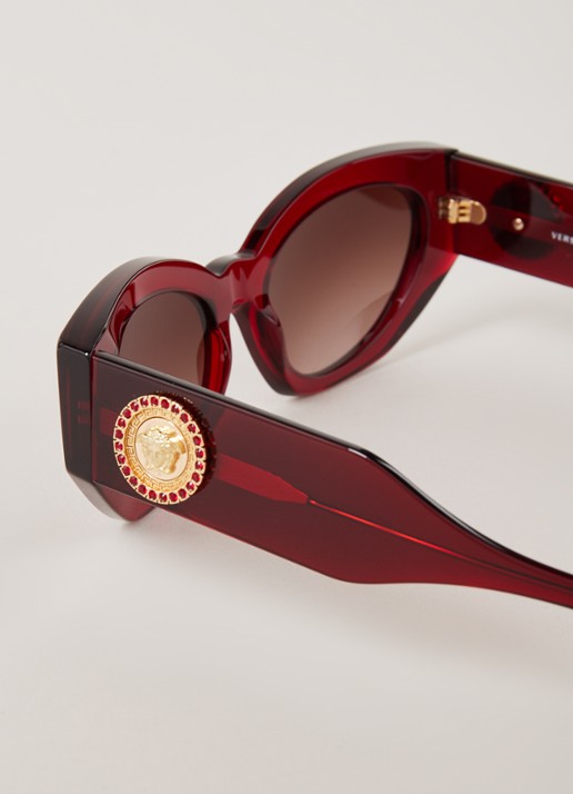 Versace Zonnebril VE4376B - detail 3 donkerrood