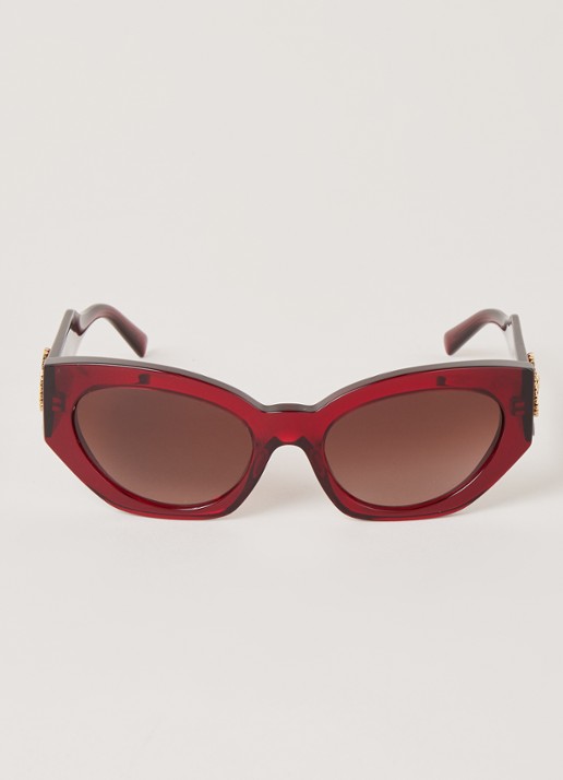 Versace Zonnebril VE4376B - voorkant 5 donkerrood