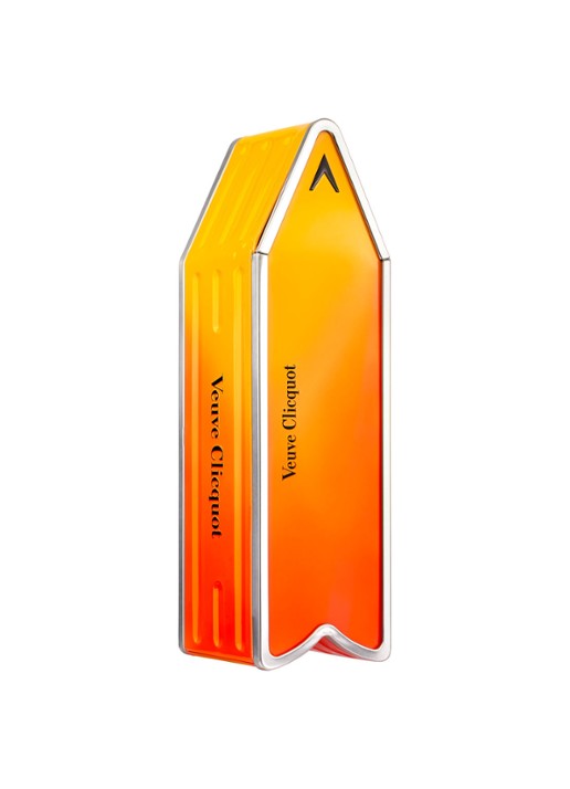 Veuve Clicquot Arrow Follow Your Sun Champagne Brut in limited edition geschenkverpakking 750 ml  - voorkant 2 undefined