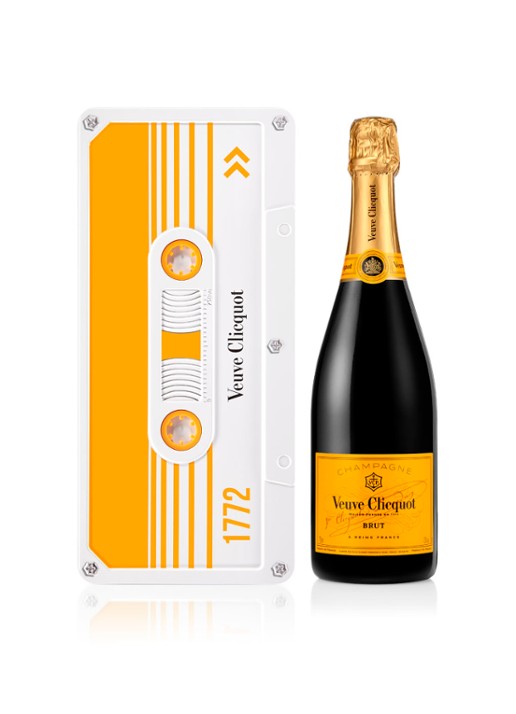 Veuve Clicquot Champagne Retro, Chic! Brut in geschenkverpakking 750 ml  - voorkant 4 undefined