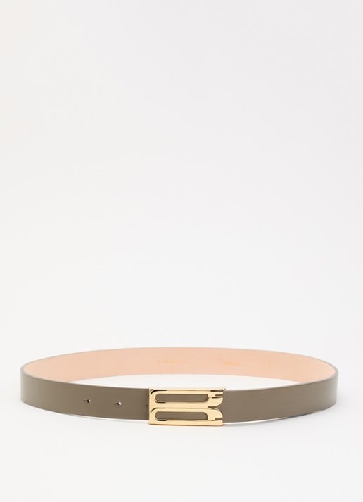 Victoria Beckham Dorian Frame riem van leer