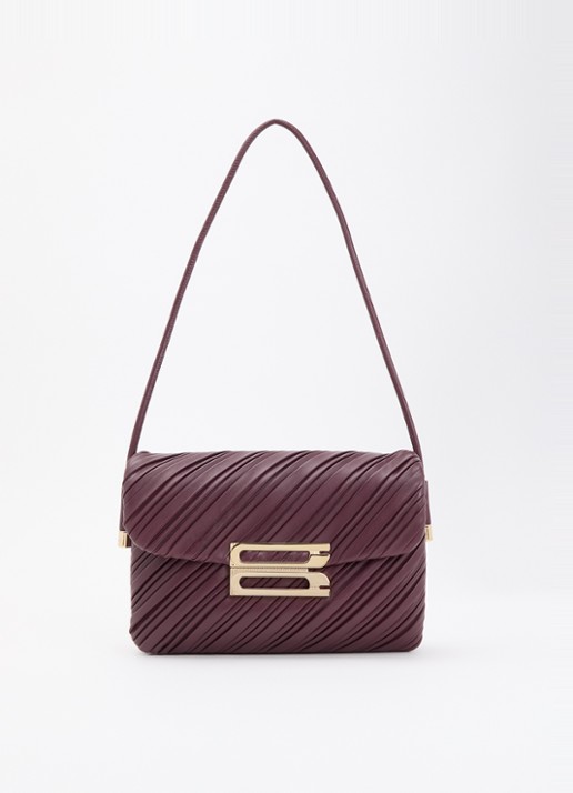 Victoria Beckham Soft Dorian schoudertas van kalfsleer