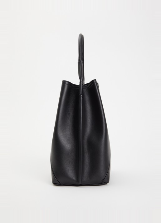 Victoria Beckham Victoria handtas van kalfsleer met afneembare schouderriem - detail 4 zwart