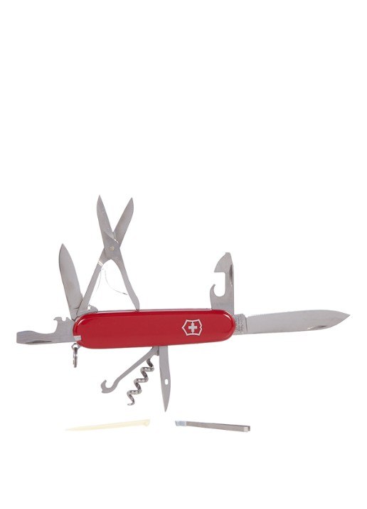 Victorinox Climber zakmes - detail 2 steenrood
