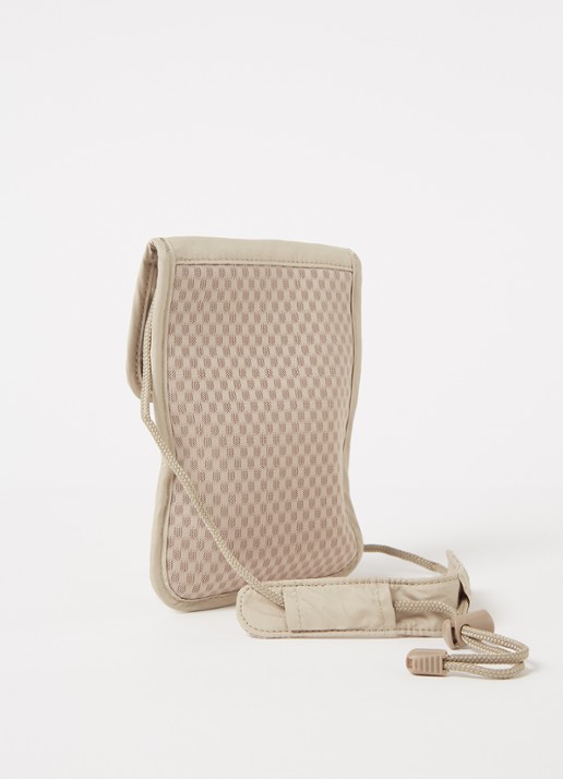 Victorinox Travel crossbodytas met verstelbare schouderriem - achterkant 3 zand