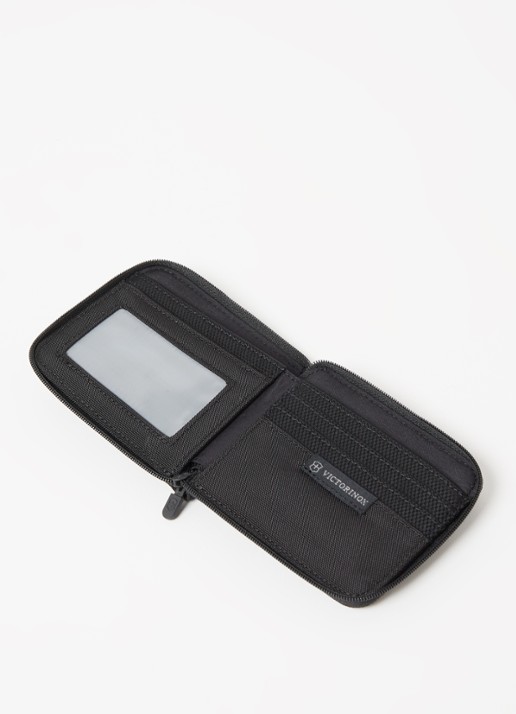 Victorinox Travel portemonnee met logo - detail 2 zwart