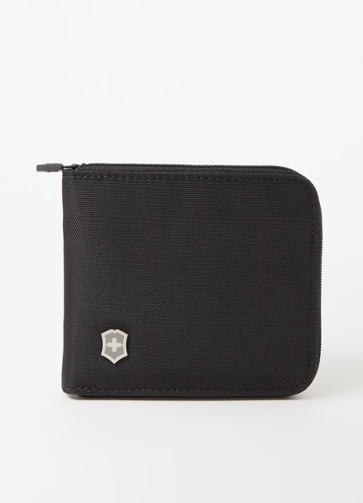 Victorinox Travel portemonnee met logo - voorkant zwart