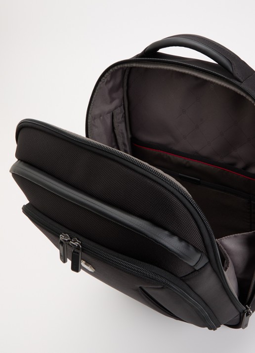 Victorinox Werks Traveler 7.0 Compact vergrootbare rugzak met 14 inch laptopvak - unisex - detail 3 zwart