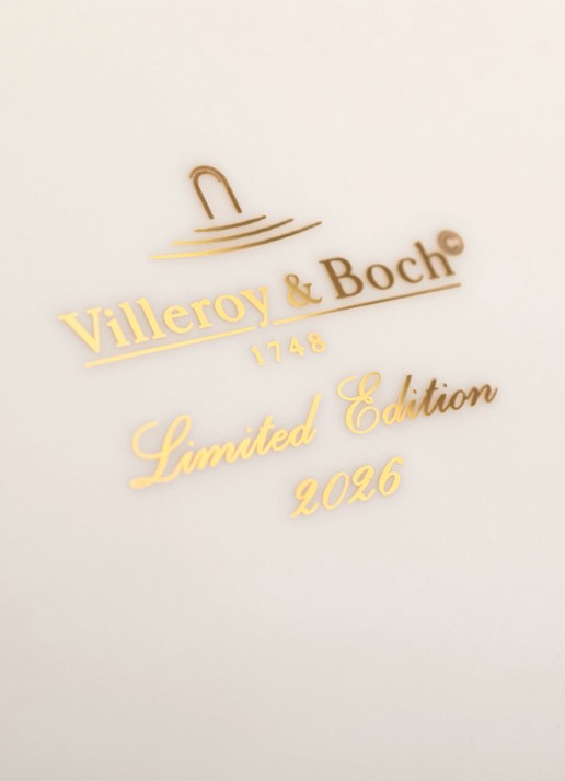 Villeroy & Boch 2026 schaal 16,3 cm - detail 4 rood
