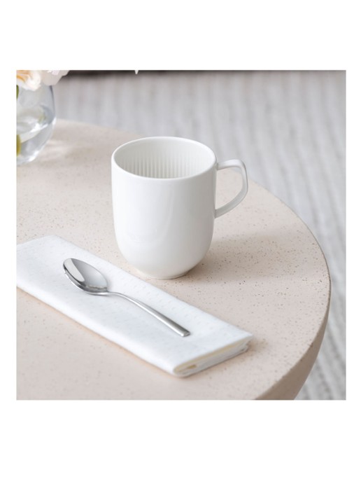 Villeroy & Boch Afina mok 35 cl - voorkant 4 gebroken wit