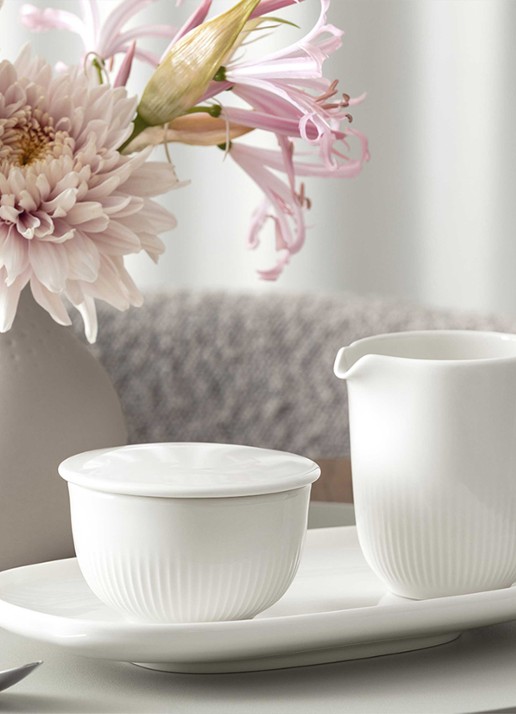 Villeroy & Boch Afina schaal 23 cm - voorkant 2 wit