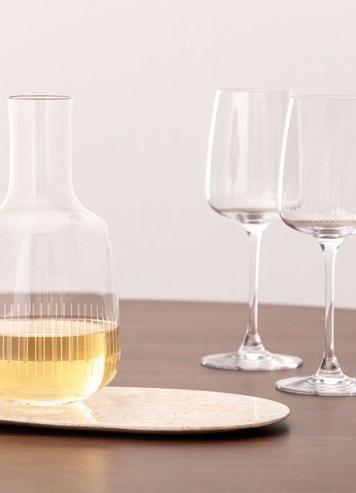 Villeroy & Boch Afina waterkan 75 cl - voorkant 4 transparant