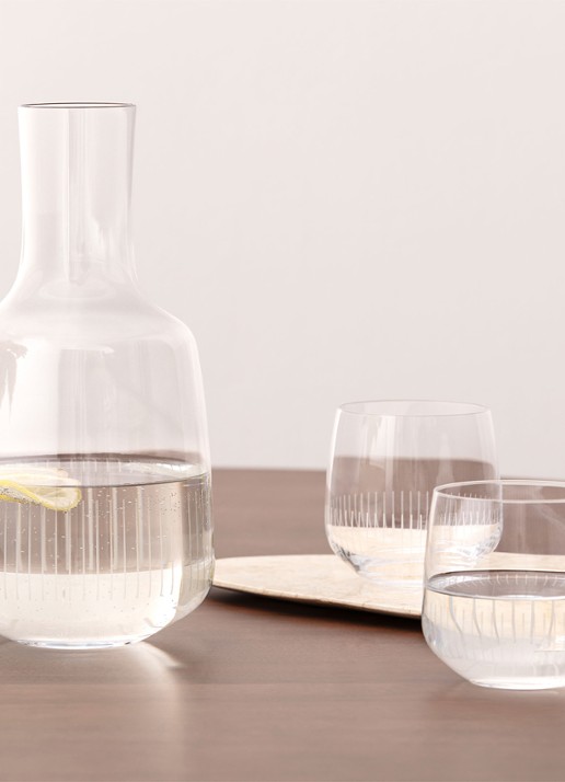 Villeroy & Boch Afina waterkan - voorkant 4 transparant