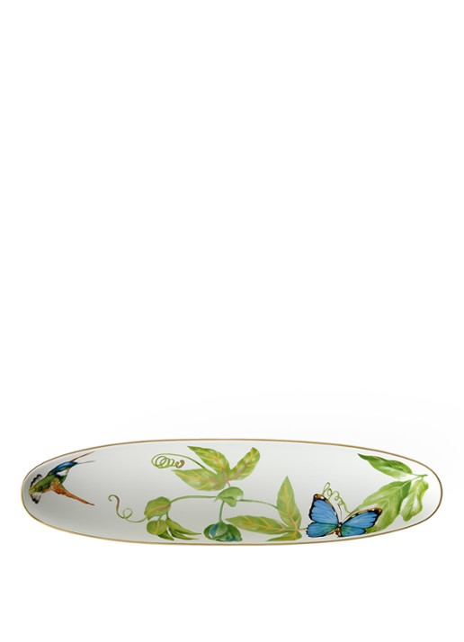 Villeroy & Boch Amazonia serveerschaal 29 cm - voorkant 3 donkerblauw