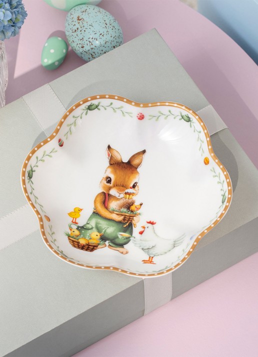 Villeroy & Boch Annual Easter Edition 2026 kom 15 cm - voorkant 3 gebroken wit