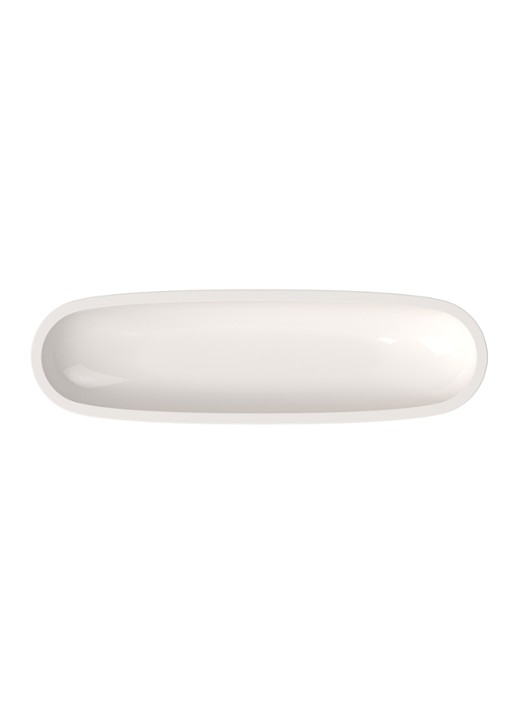 Villeroy & Boch Artesano Original olijvenschaal 28 cm - voorkant 3 gebroken wit
