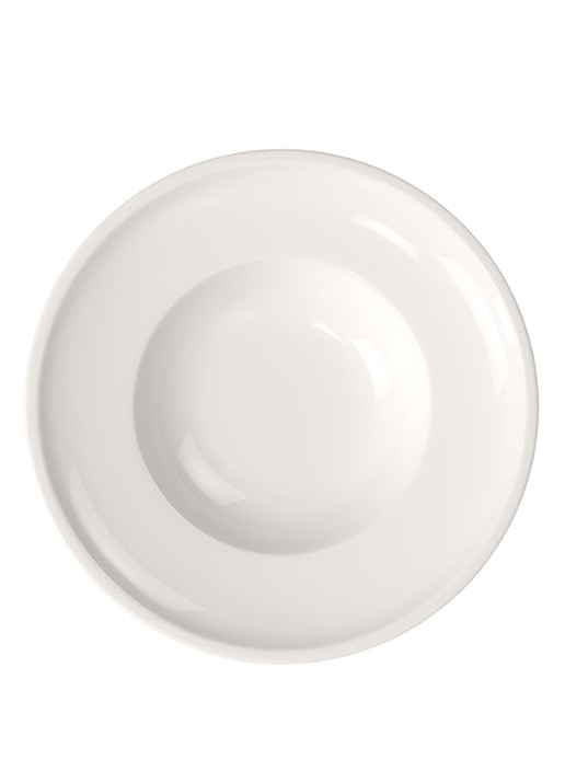 Villeroy & Boch Artesano Orignal soepbord 25 cm  - voorkant 4 gebroken wit