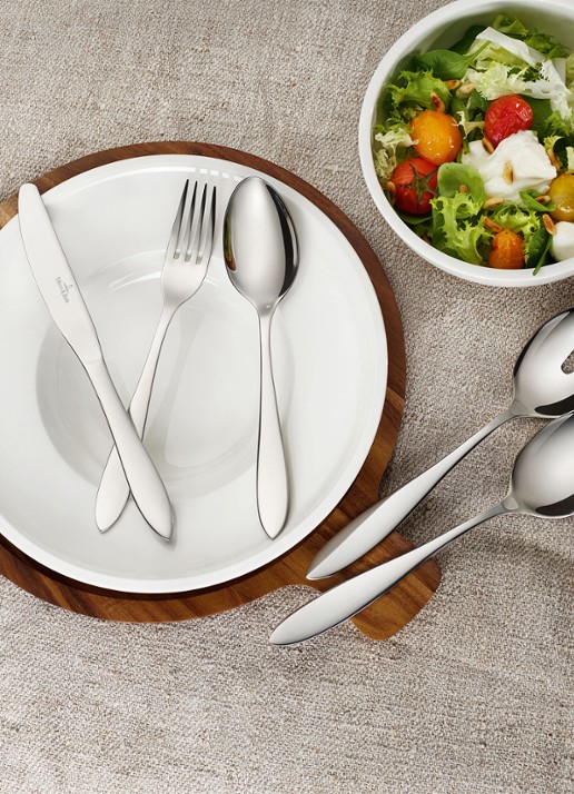 Villeroy & Boch Arthur bestekset 68-delig - voorkant 2 zilver