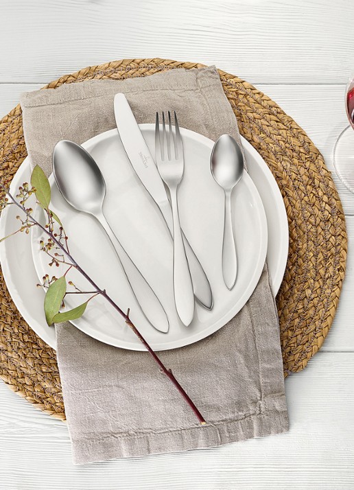 Villeroy & Boch Arthur Brushed bestekset 24-delig - detail 4 roestvrijstaal