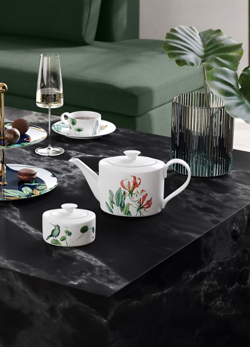 Villeroy & Boch Avarua koffie- en theepot 0,8 liter - detail 4 gebroken wit