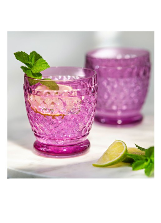 Villeroy & Boch Boston waterglas 20 cl - voorkant 2 paars