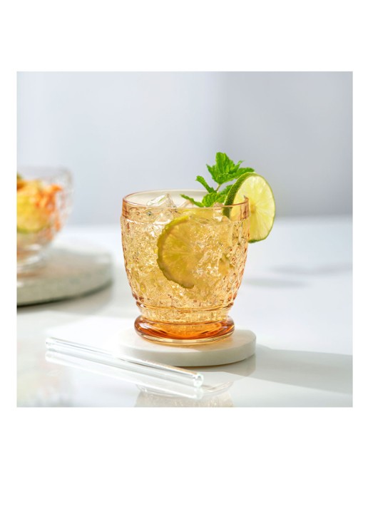 Villeroy & Boch Boston waterglas 20 cl - voorkant 3 oranje