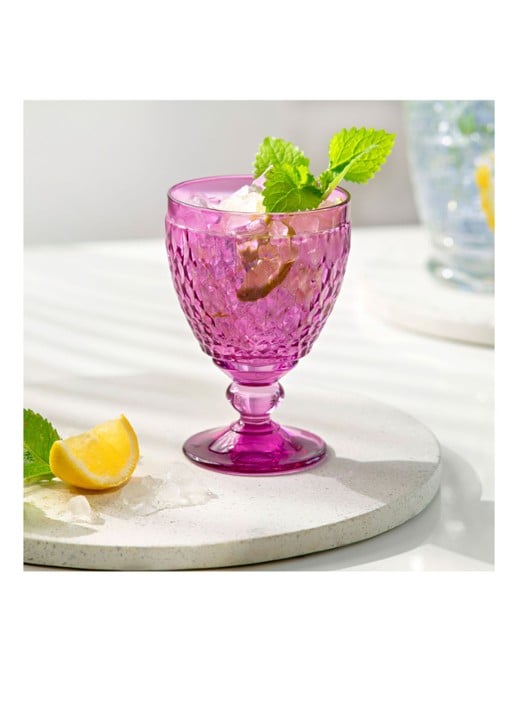 Villeroy & Boch Boston waterglas 25 cl - voorkant 2 paars
