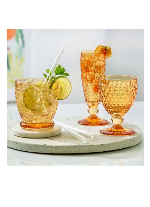 Villeroy & Boch Boston witte wijnglas 12,5 cl - detail 3 oranje