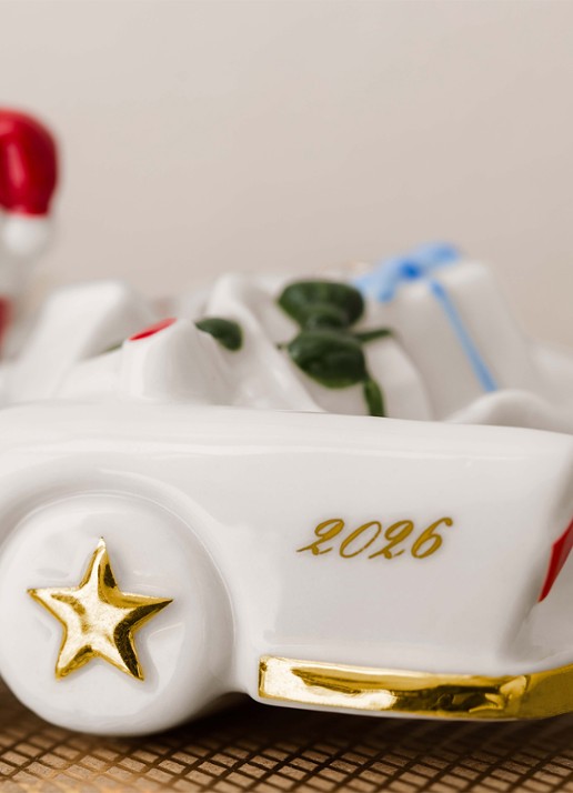Villeroy & Boch Cadillac 2026 kersthanger 11,7 cm - detail wit