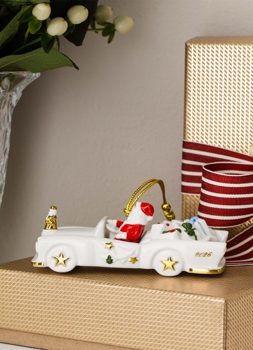 Villeroy & Boch Cadillac 2026 kersthanger 11,7 cm - detail 2 wit