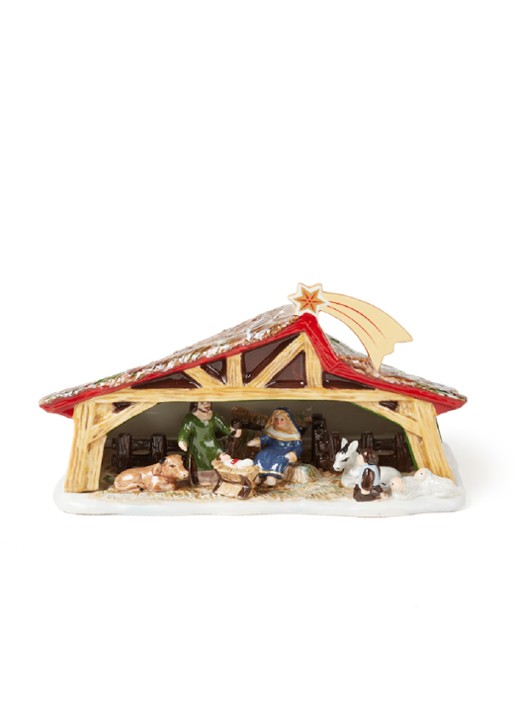 Villeroy & Boch Christmas Toy's kerststal waxinelichthouder 15 cm