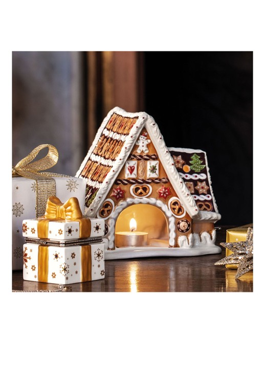 Villeroy & Boch Christmas Toys speeldoos en waxinelichthouder 16,5 cm - detail 2 multicolor