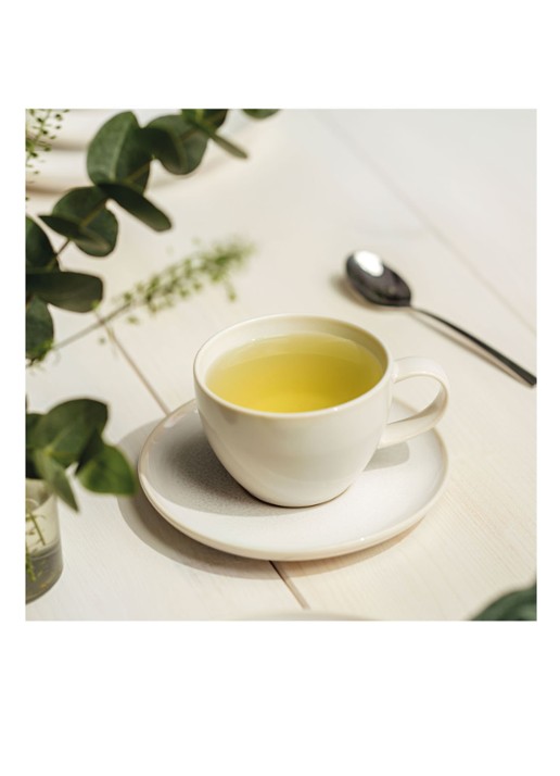 Villeroy & Boch Crafted Cotton koffiekopje 24,7 cl - voorkant 2 gebroken wit