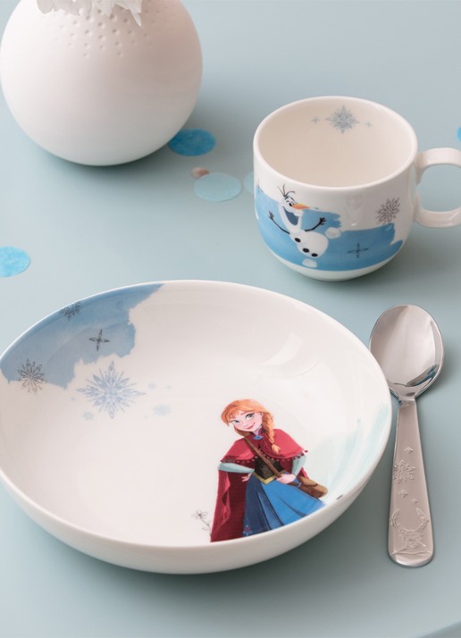 Villeroy & Boch Disney Frozen diep kinderbord 18,5 cm - voorkant 2 blauw