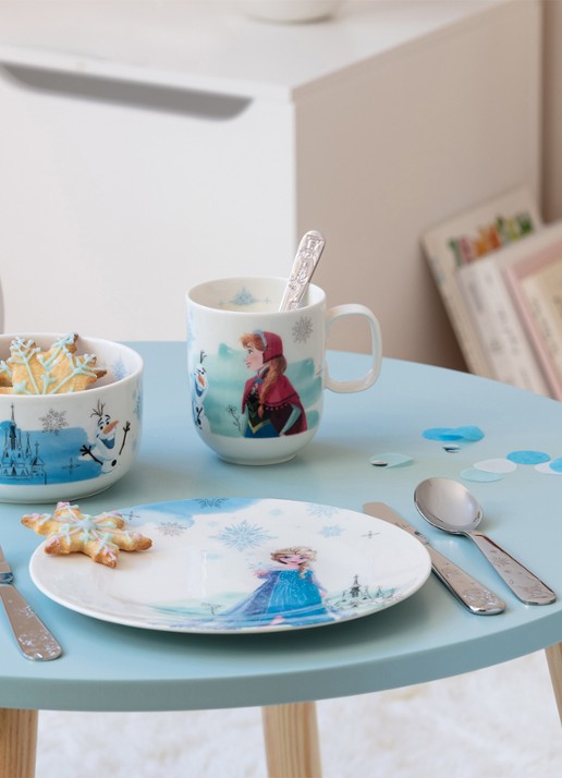 Villeroy & Boch Disney Frozen kinderbord 21,5 cm - detail 3 blauw