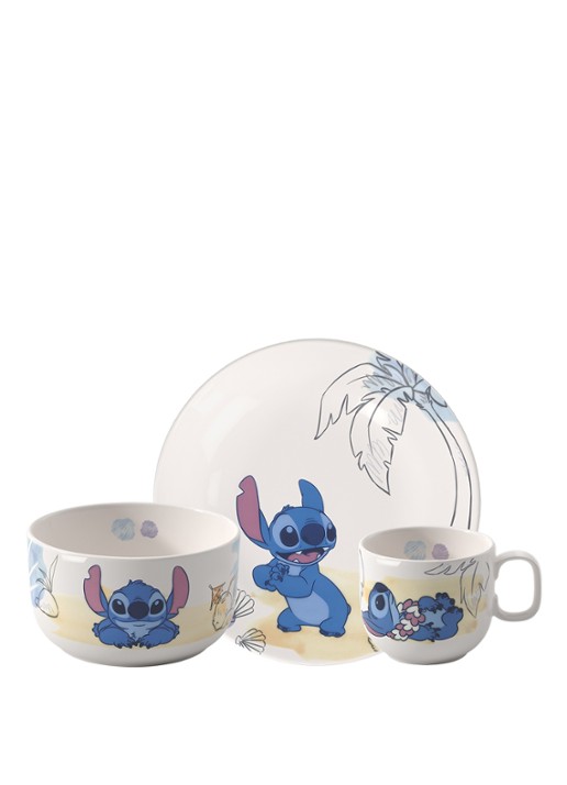 Villeroy & Boch Disney Stitch kinderserviesset 3-delig