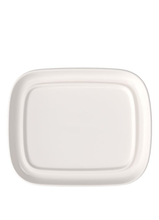 Villeroy & Boch Fleur botervloot 15 cm - voorkant 2 wit