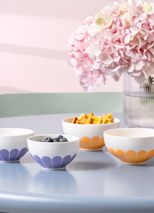 Villeroy & Boch Fleur kom 13 cm - detail 2 wit